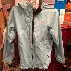 The north face raincoat